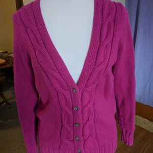 Hot Pink Old Navy Cardigan